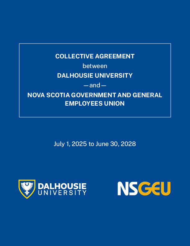 Collective Agreement July 1, 2025 – June 30, 2028